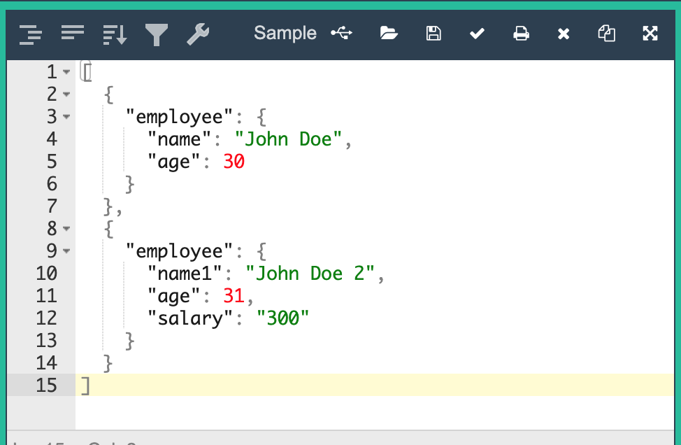 sublime text json formatter